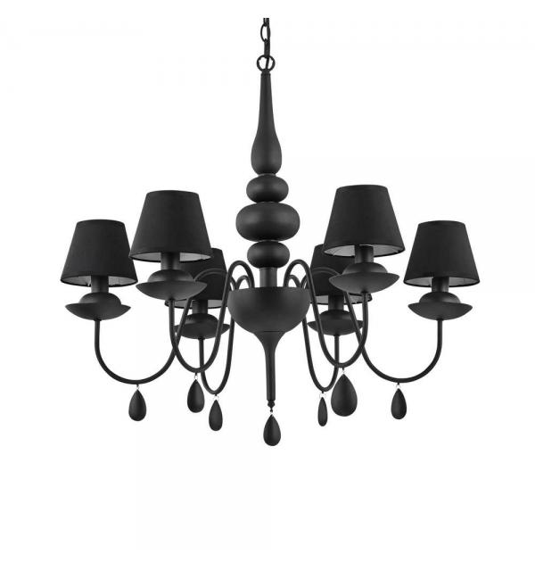 Светильник Ideallux BLANCHE SP6 NERO 111872