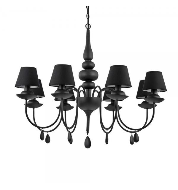 Светильник Ideallux BLANCHE SP8 NERO 111896