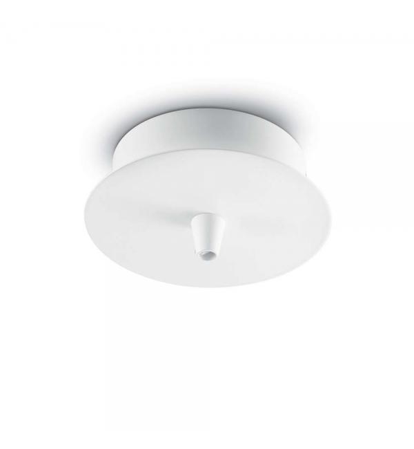 Аксессуар Ideallux ROSONE METALLO 1 LUCE ROUND BIANCO 122823