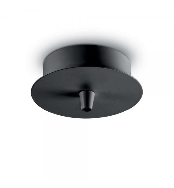 Аксессуар Ideallux ROSONE METALLO 1 LUCE ROUND NERO 123295