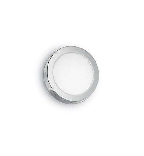 Светильник Ideallux UNIVERSAL AP1 24W ROUND CROMO 141497