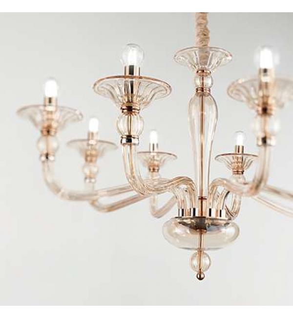 Светильник Ideallux DANIELI SP8 AMBRA 159973