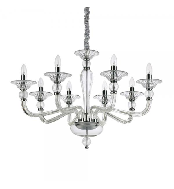 Светильник Ideallux DANIELI SP8 TRASPARENTE 159980