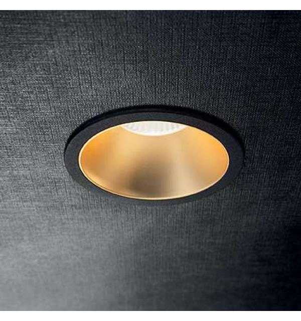 Светильник Ideallux GAME ROUND BLACK GOLD 192345