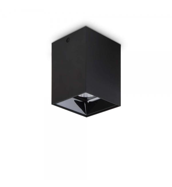 Светильник Ideallux NITRO 15W SQUARE NERO 206028