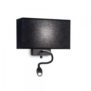 Светильник Ideallux HOTEL AP2 ALL BLACK 215709