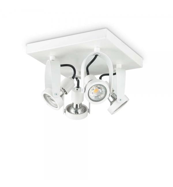 Светильник Ideallux GLIM COMPACT PL4 SQUARE BIANCO 229614