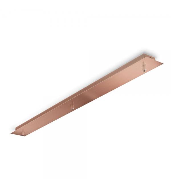 Аксессуар Ideallux ROSONE METALLO 3 LUCI RAME BRUNITO 249292