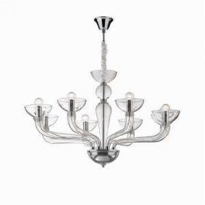 Светильник Ideallux CASANOVA SP8 TRASPARENTE 044255