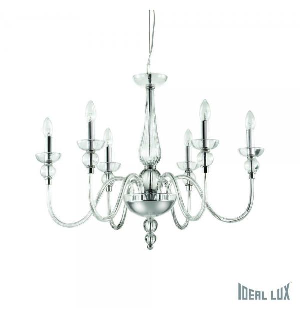 Светильник Ideallux DOGE SP6 TRASPARENTE 044422