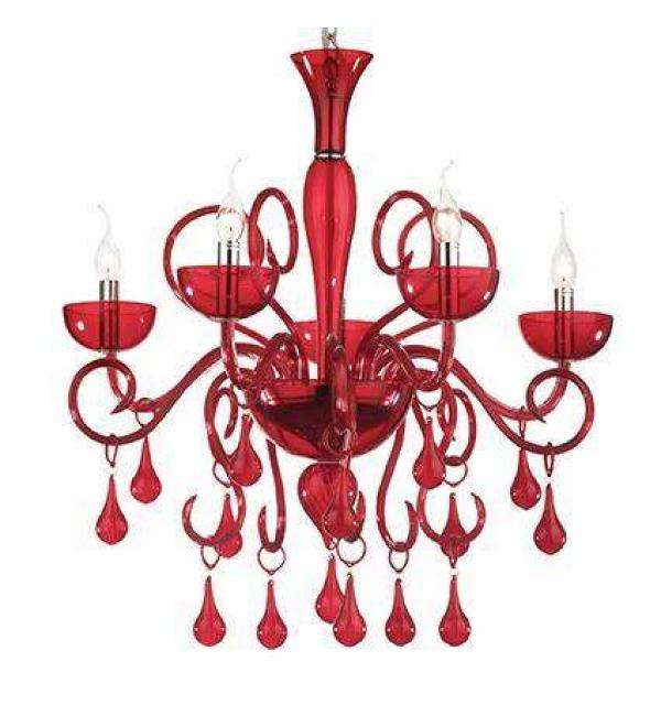 Светильник Ideallux LILLY SP5 ROSSO 073453