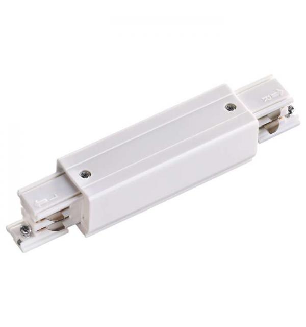 Соединитель с токопроводом прямой внешний для трёхфазного шинопровода Novotech  135050