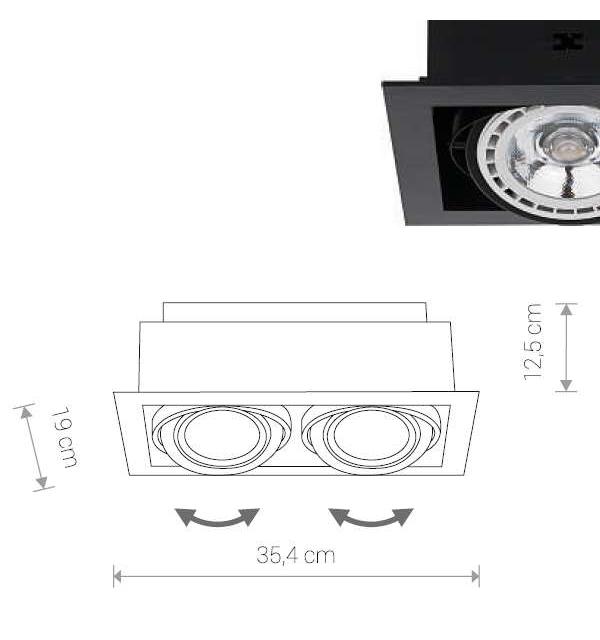 Встраиваемый светильник Nowodvorski DOWNLIGHT 9570