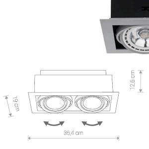 Встраиваемый светильник Nowodvorski DOWNLIGHT 9572