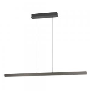 390498 Светодиодный подвес с регулировкой цветовой температуры CIGGIANO, 1X30W(LED) ,2200-6500K, 5200lm, алюминий, сталь, черный, белый