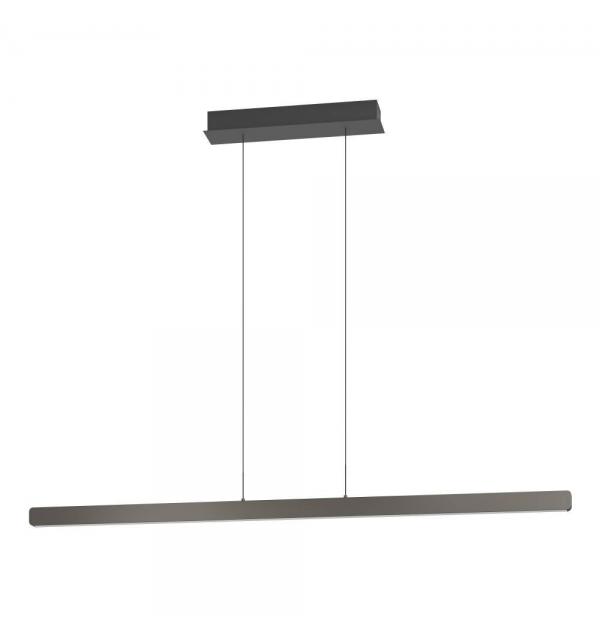 390498 Светодиодный подвес с регулировкой цветовой температуры CIGGIANO, 1X30W(LED) ,2200-6500K, 5200lm, алюминий, сталь, черный, белый