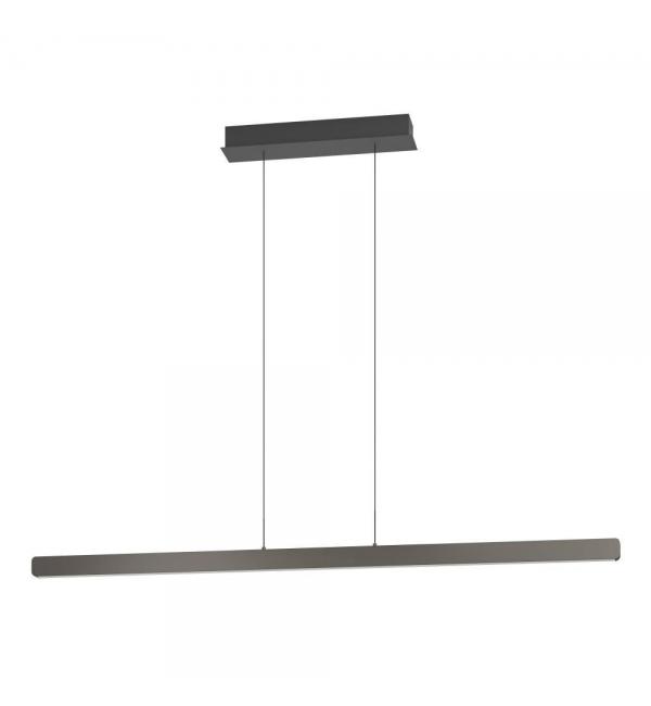 390498 Светодиодный подвес с регулировкой цветовой температуры CIGGIANO, 1X30W(LED) ,2200-6500K, 5200lm, алюминий, сталь, черный, белый