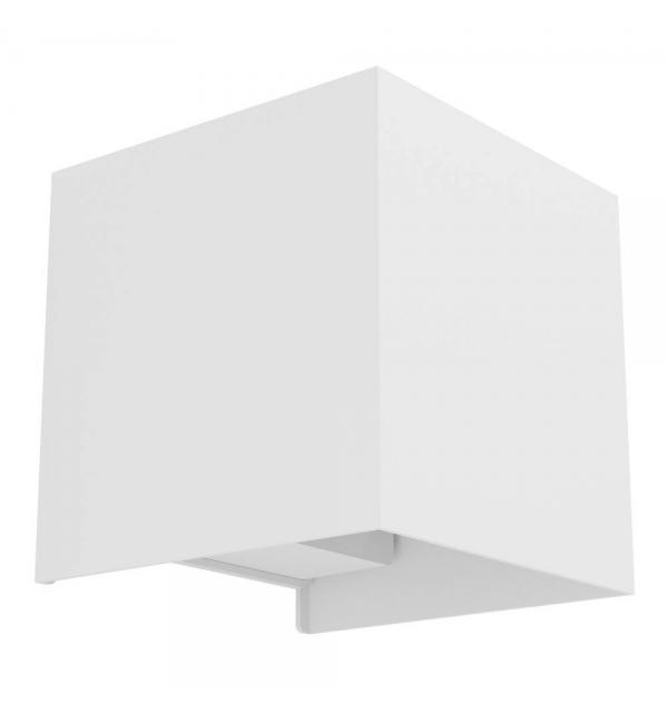 901051 Светод бра VALMONTONE, 2X1,5W(LED), алюминий, белый, стекло, прозрачный, 3000K, 400lm