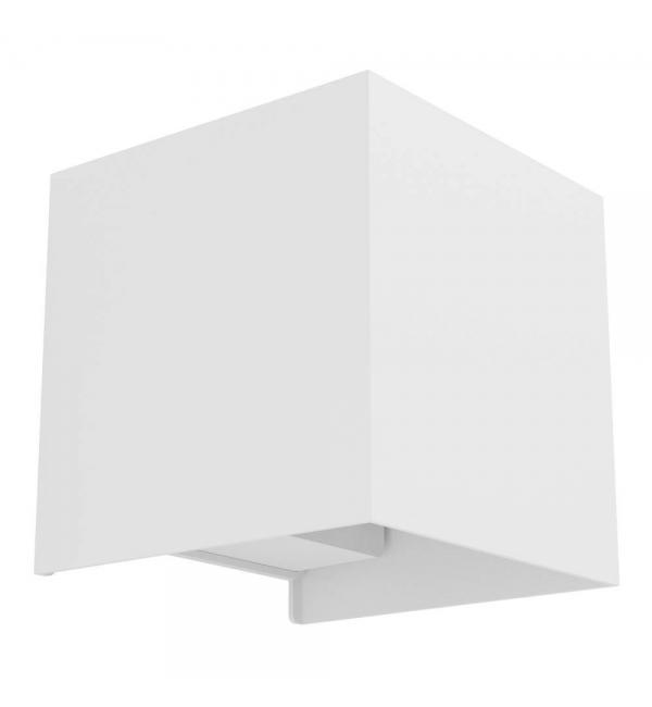 901051 Светод бра VALMONTONE, 2X1,5W(LED), алюминий, белый, стекло, прозрачный, 3000K, 400lm