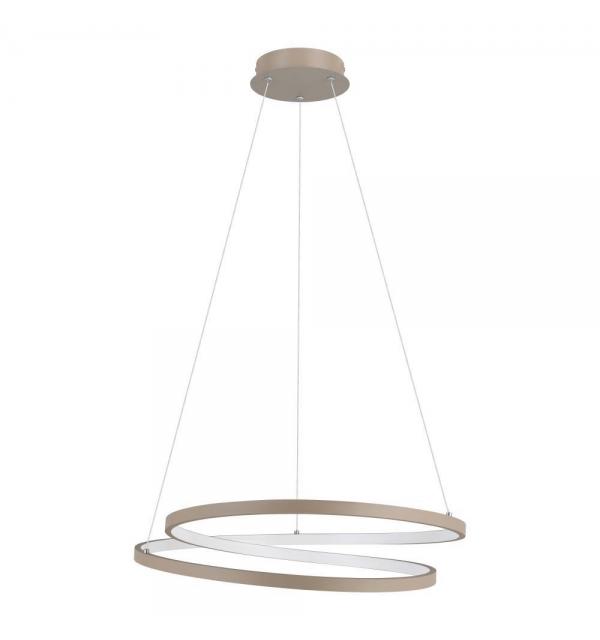 901139 Светод подвес RUOTALE, 36W(LED), Ø550, алюминий, сталь, песочный, пластик, белый, 3000K, 4500
