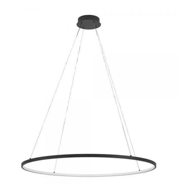 901637 Светодиод подвес с регул тем-ры света PARRUTA, 40W(LED), алюминий, сталь, черный, пластик, бе