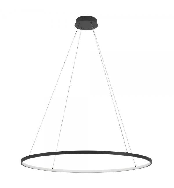 901637 Светодиод подвес с регул тем-ры света PARRUTA, 40W(LED), алюминий, сталь, черный, пластик, бе