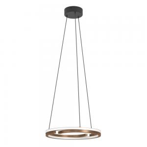 901826 Светодиодный подвес с регулировкой цветовой температуры MEZZOMONTE, 1X20W;1X20W(LED;LED), 2700-6500K, 2220;2220lm, алюминий, сталь, бронзовый,