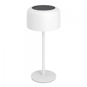 901892 Настольн. лампа на солн. батарее сенсорн. ROCCANOVA, H300, 2,8W(LED), IP44, 3000K, 270lm, сталь, белый