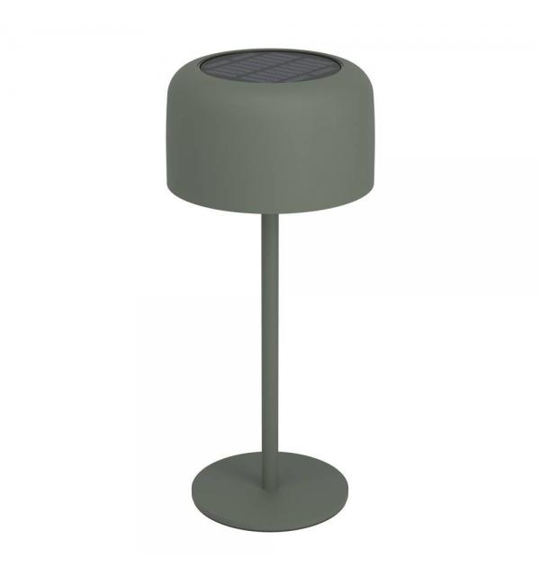 901894 Настольн. лампа на солн. батарее сенсорн. ROCCANOVA, H300, 2,8W(LED), IP44, 3000K, 270lm, сталь, зеленый