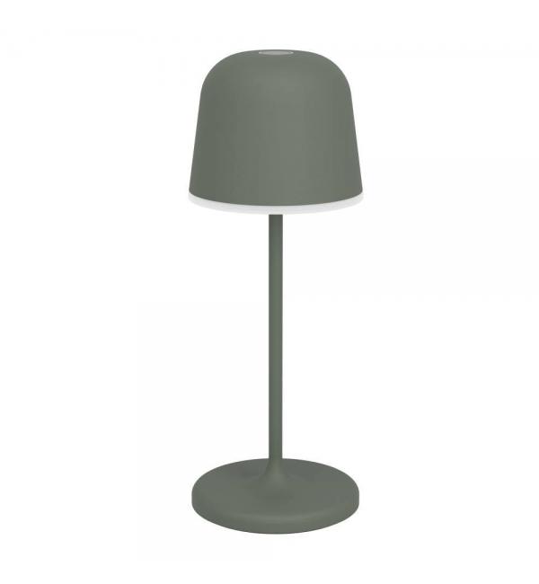 901939 Аккум. сенсорн. димм. настольн лампа MANNERA-S, H200, 1,8W(LED), IP54, 2500K, 3000K, 4000K, 170lm, алюминий, сталь, зелен/пластик, белый