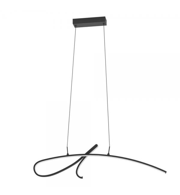 902346 Светодиодный подвес с регулировкой цветовой температуры CARDONCITO, 20W(LED) , 2700K, 4000K, 6500K, 2400lm, сталь, черный, белый