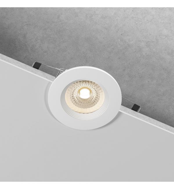 Светильник встраиваемый City GU10 белый IP44 25060/01