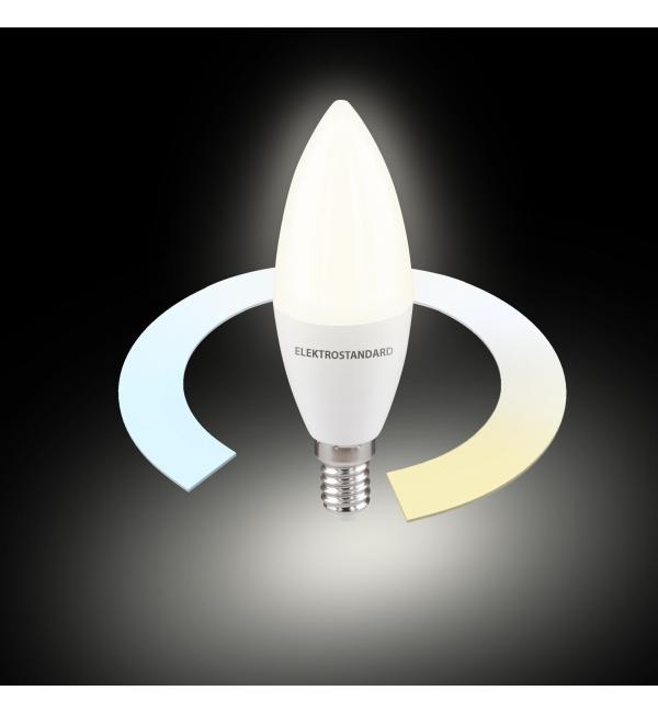 Умная лампа Свеча  LED C37 Е14 7W 3300К-6500К CCT+DIM (BLE2779) BLE2779