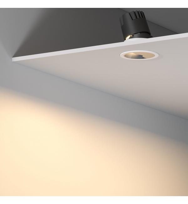 Точечный светодиодный светильник 10W 3000K белый/хром 25090/LED