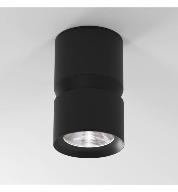 Светильник потолочный светодиодный 12W 4000К чёрный 25049/LED