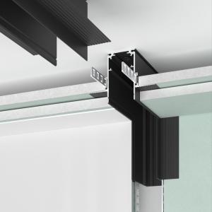 Slim Magnetic Коннектор угловой внутренний для встраиваемого шинопровода под ГКЛ 9,5мм черный 85213/00 85213/00