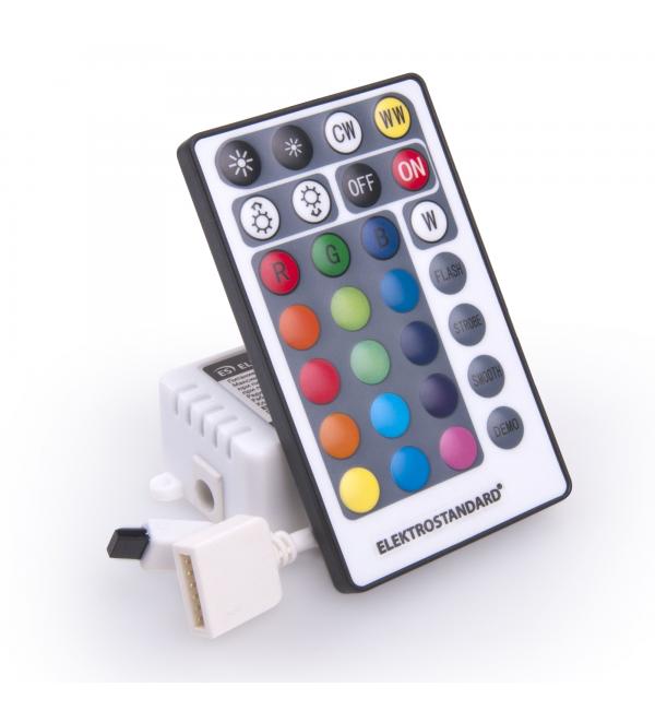 Контроллер для светодиодной ленты RGBWW c ПДУ 5050+2835+2835 90Led 16W IP20 LSC 022