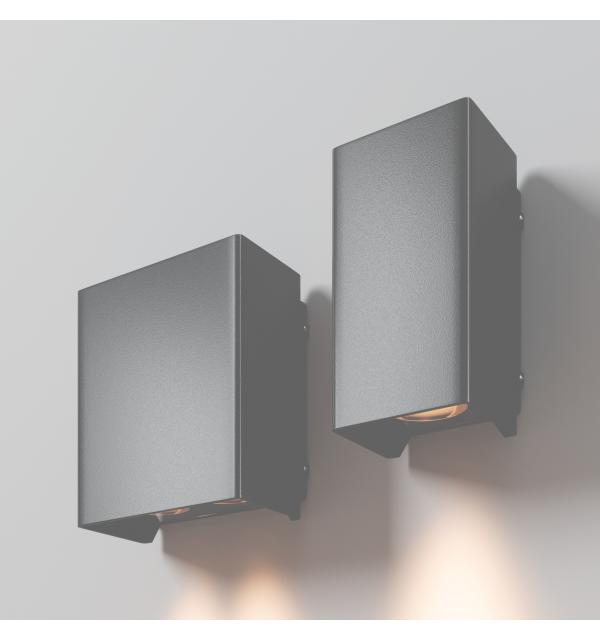 Уличный настенный светильник Outdoor O505WL-L6B3K