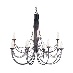 Люстра Elstead Lighting CB12-BLACK