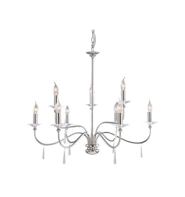 Люстра Elstead Lighting FP9-POL-NICKEL