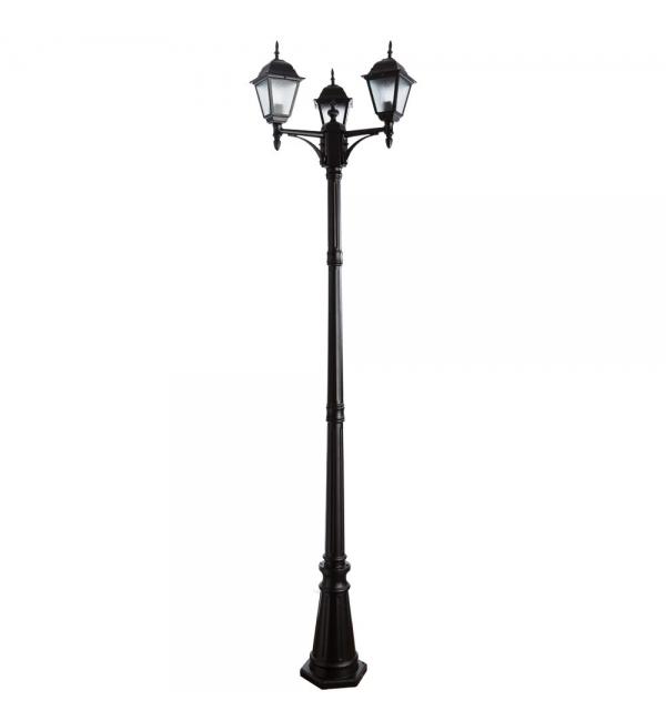 Парковый светильник Arte Lamp BREMEN A1017PA-3BK