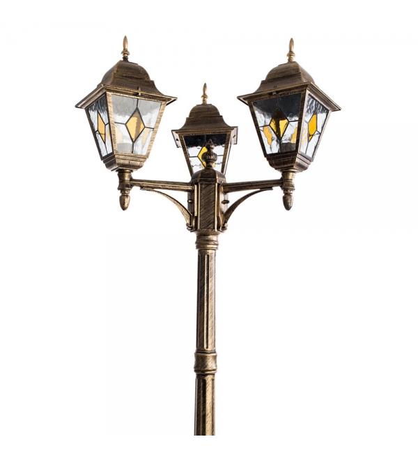 Парковый светильник Arte Lamp BERLIN A1017PA-3BN