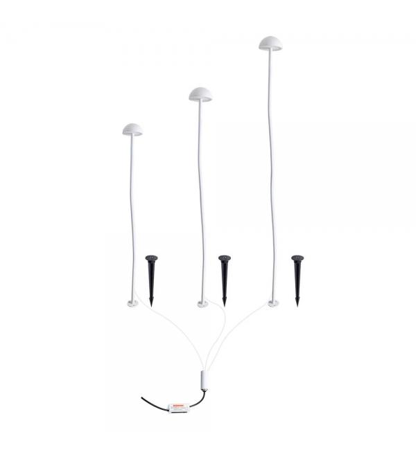 Грунтовый светильник Arte Lamp MOTUS A1081PA-3WH