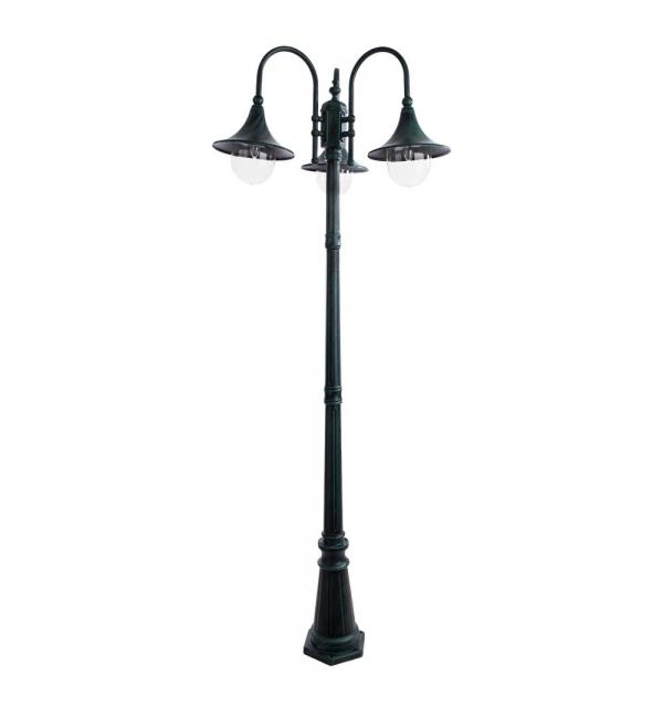 Парковый светильник Arte Lamp MALAGA A1086PA-3BG