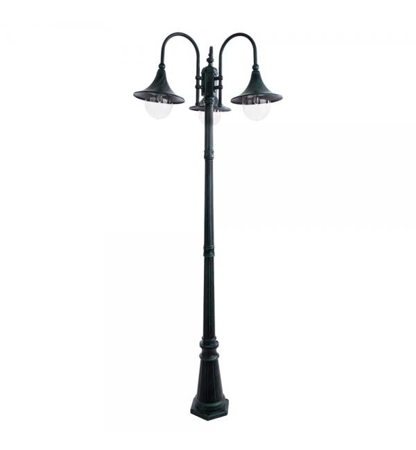 Парковый светильник Arte Lamp MALAGA A1086PA-3BG