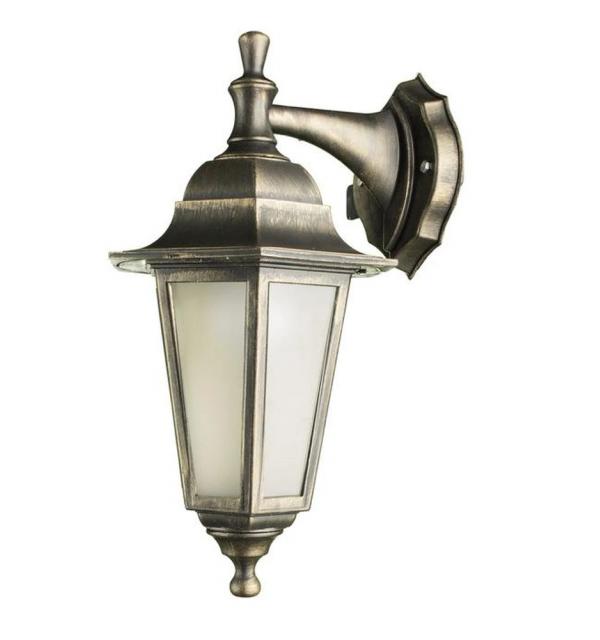 Уличный настенный светильник Arte Lamp ZAGREB A1216AL-1BR