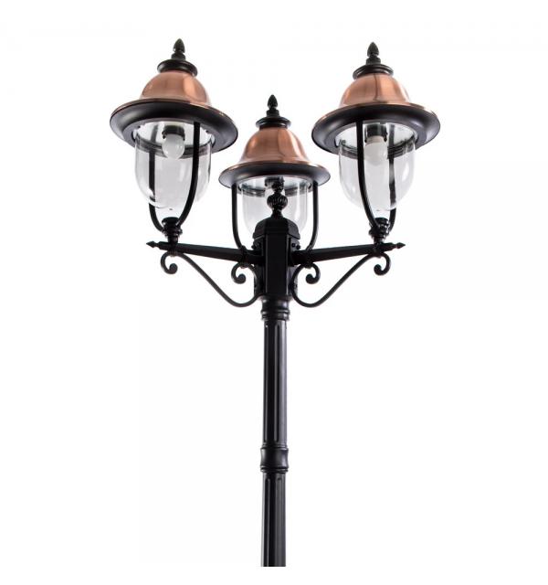 Уличный светильник Arte Lamp BARCELONA A1486PA-3BK