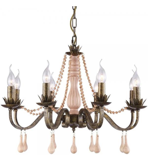 Подвесная люстра Arte Lamp ROSARIO A1832LM-8GA