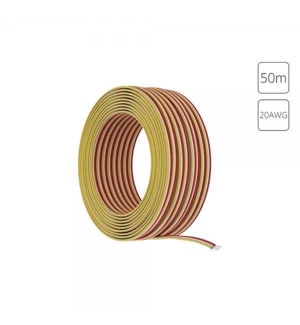 Провод 3-жильный для светодиодной ленты MIX 50м, 20AWG Arte Lamp STRIP-ACCESSORIES A20-3W