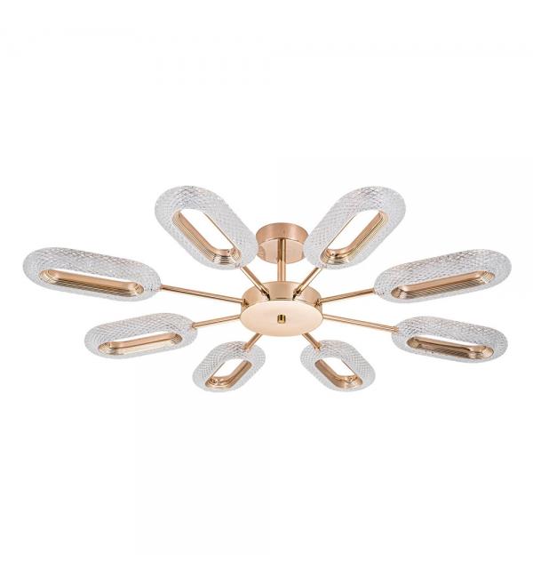 Потолочная люстра ARTE LAMP OVALE A2489PL-8GO